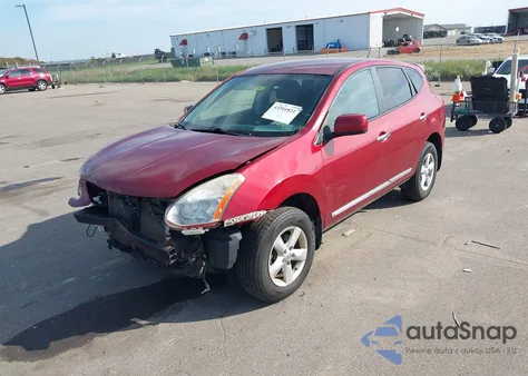 2013 Nissan Rogue S from USA, damaged, VIN JN8AS5MV2DW661506